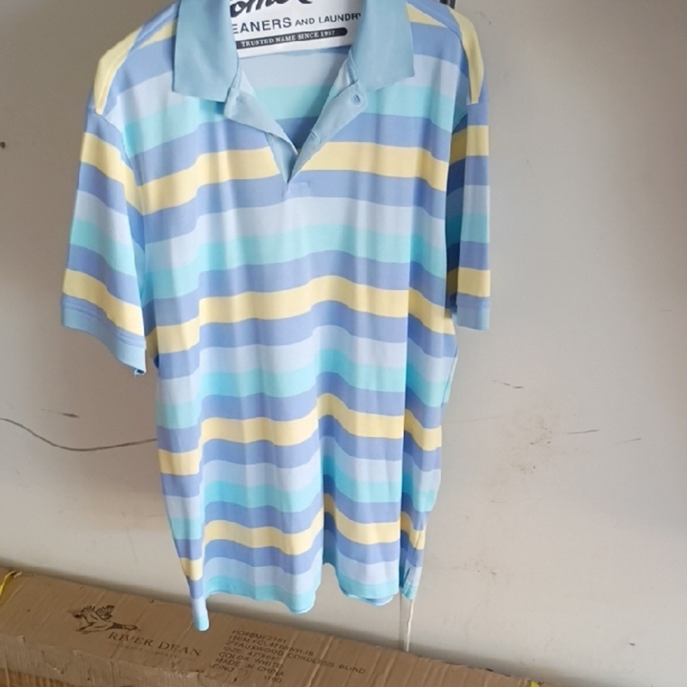 Daniel Cremieux Multicolor Striped Polo Shirt